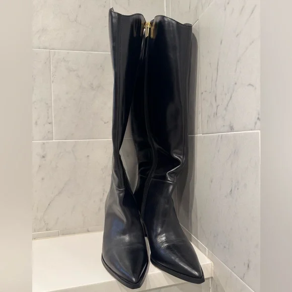 Vince Camuto Emily Extra Wide Calf Knee High Boot Size 7 New Without Box - Picture 2 of 8
